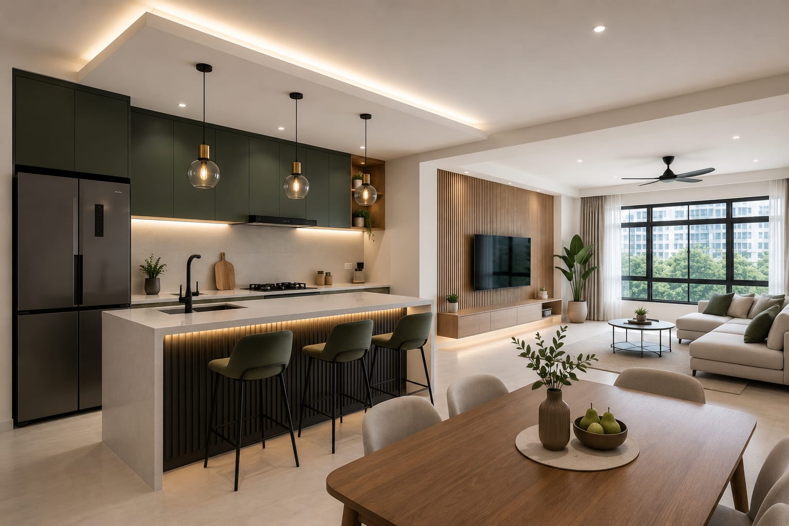 Open Concept Kitchen Singapore: Is It Right for Your HDB?