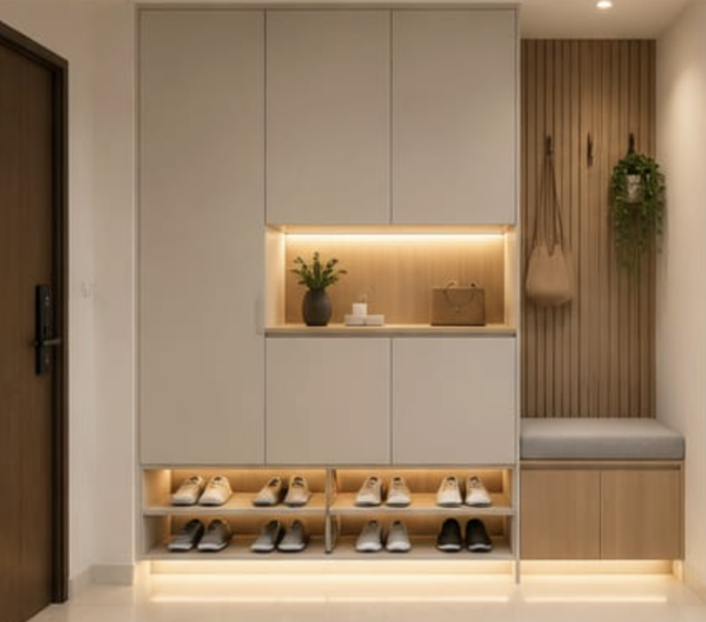 Shoe Cabinet Singapore: Smart Designs for HDB Flat Entrances