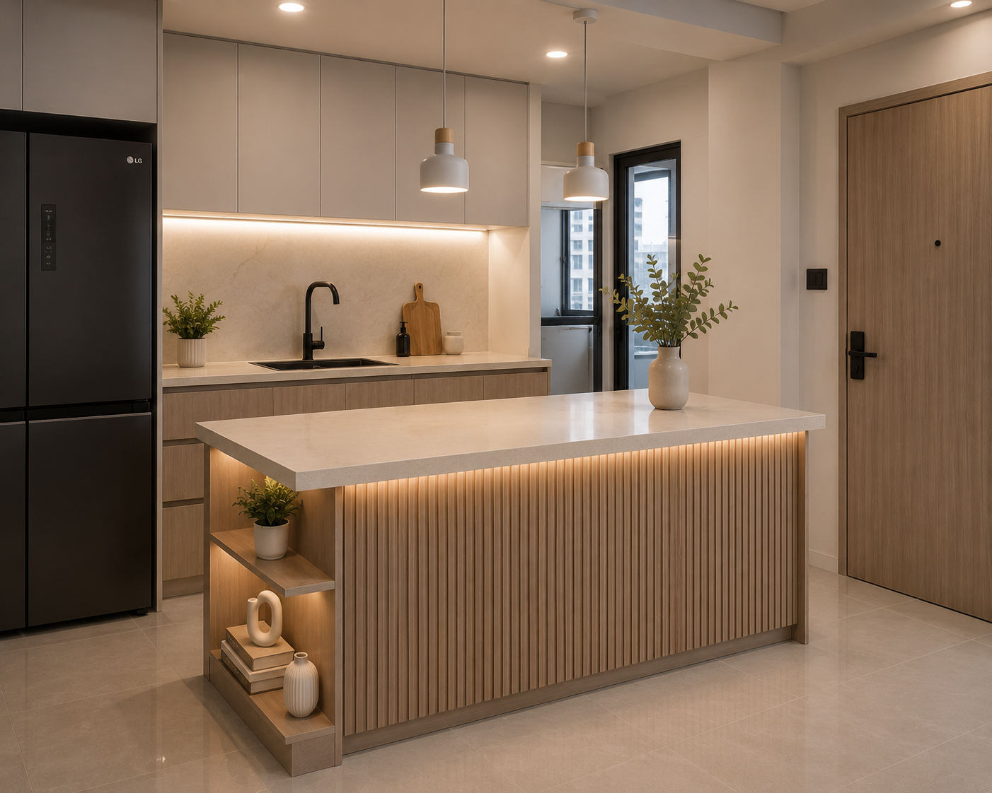 Kitchen Island Ideas for Singapore HDB Flats: What Works and What Does Not