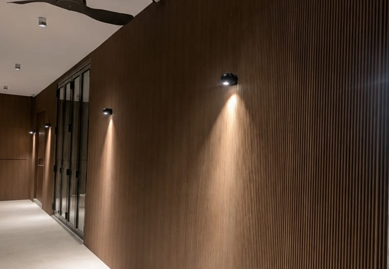 Mayer Road Outdoor Fluted Panel
