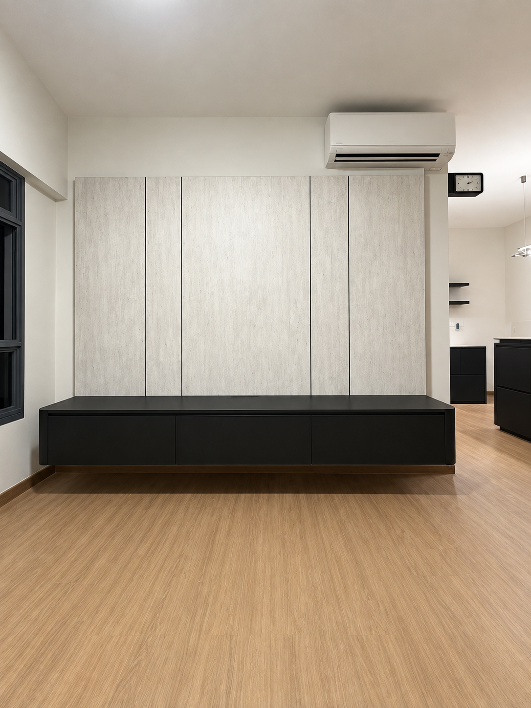 Dining & TV Wall