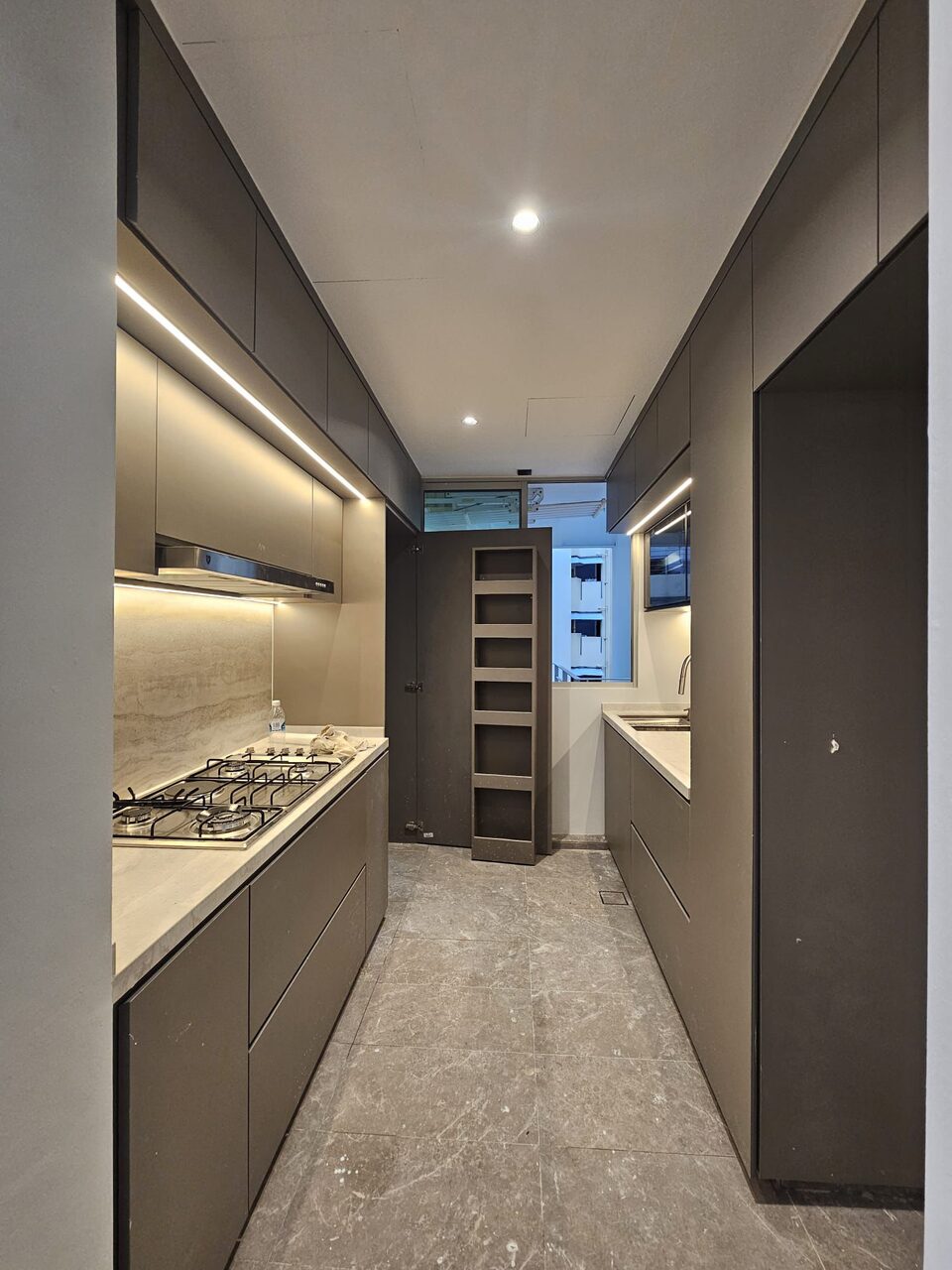 Kitchen — galley run