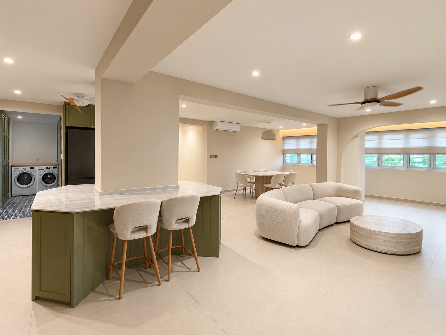 Kitchen & Island