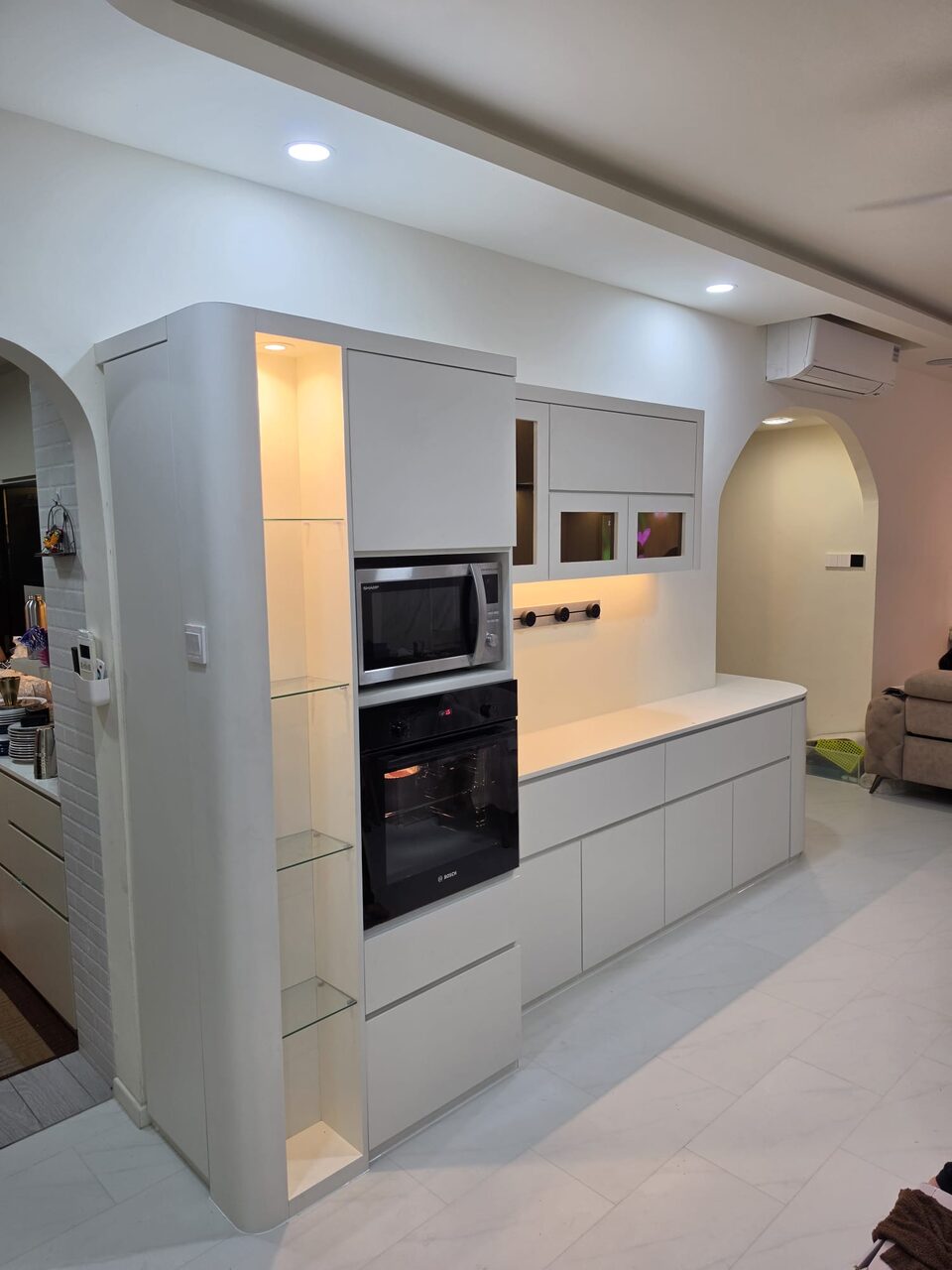 Kitchen — tall units